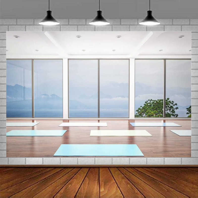 Yoga Fitness Gym Photos - Fitness Yoga Photography Backdrop Gym Decoration