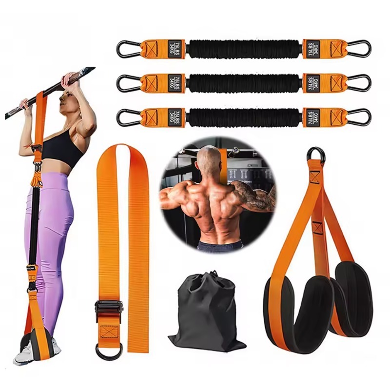 Suspension Trainer Trx - Pull Up Assistance Bands, Heavy Duty