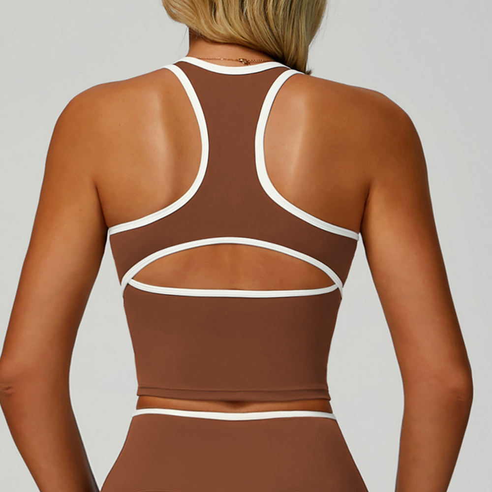 Color Block Sport Bra Yoga Ves - đánh giá và giá Yoga Blocks