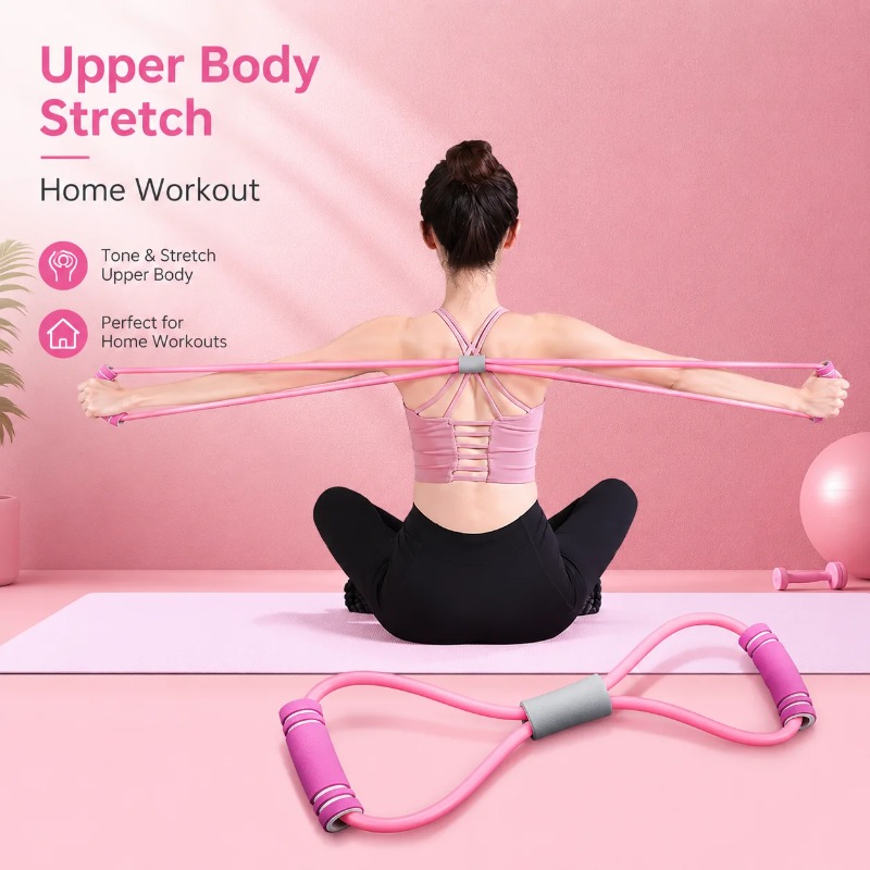 Resistance Bands with Foam Spo - đánh giá và giá Yoga Fitness At Home