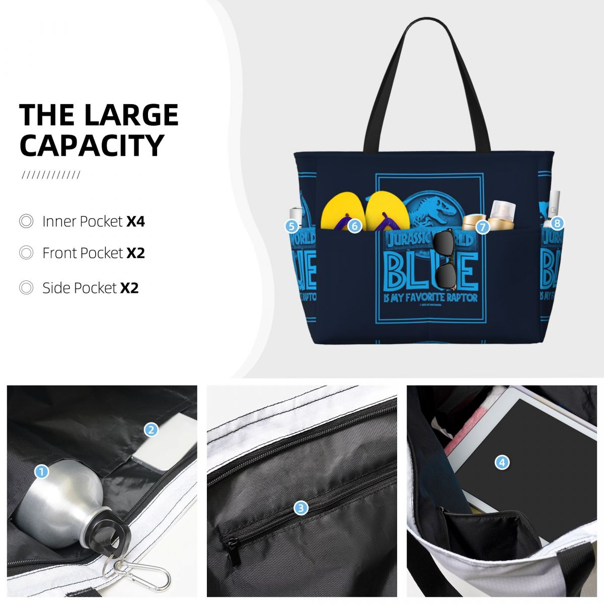 Jurassic World - Blue Is My Fa - đánh giá và giá Yoga Fitness World