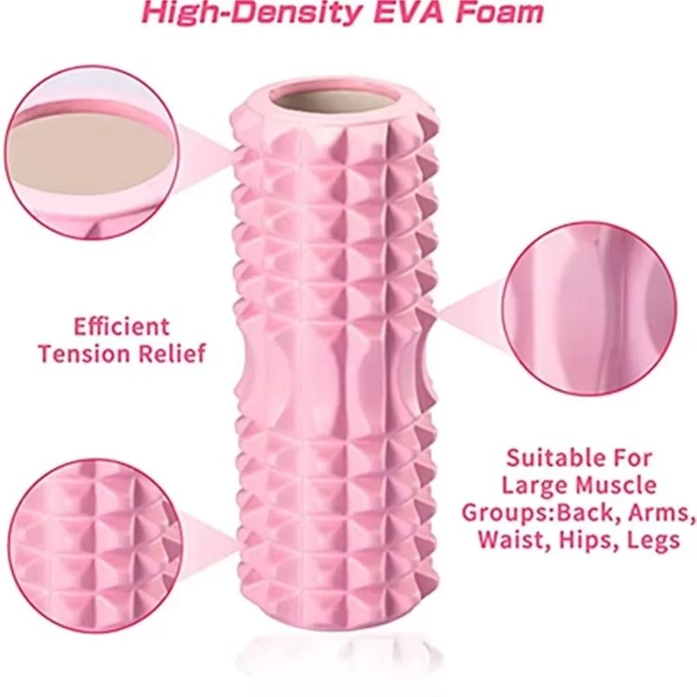 EVA Foam Fitness Back Roll Tri - đánh giá và giá Foam Roller