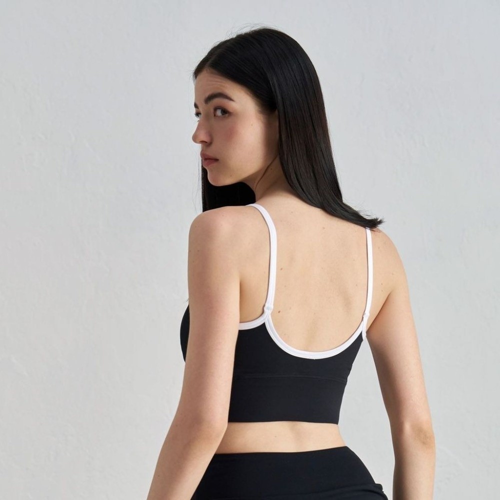Contrasting Color Sports Vest  - đánh giá và giá Fitness Yoga Youth