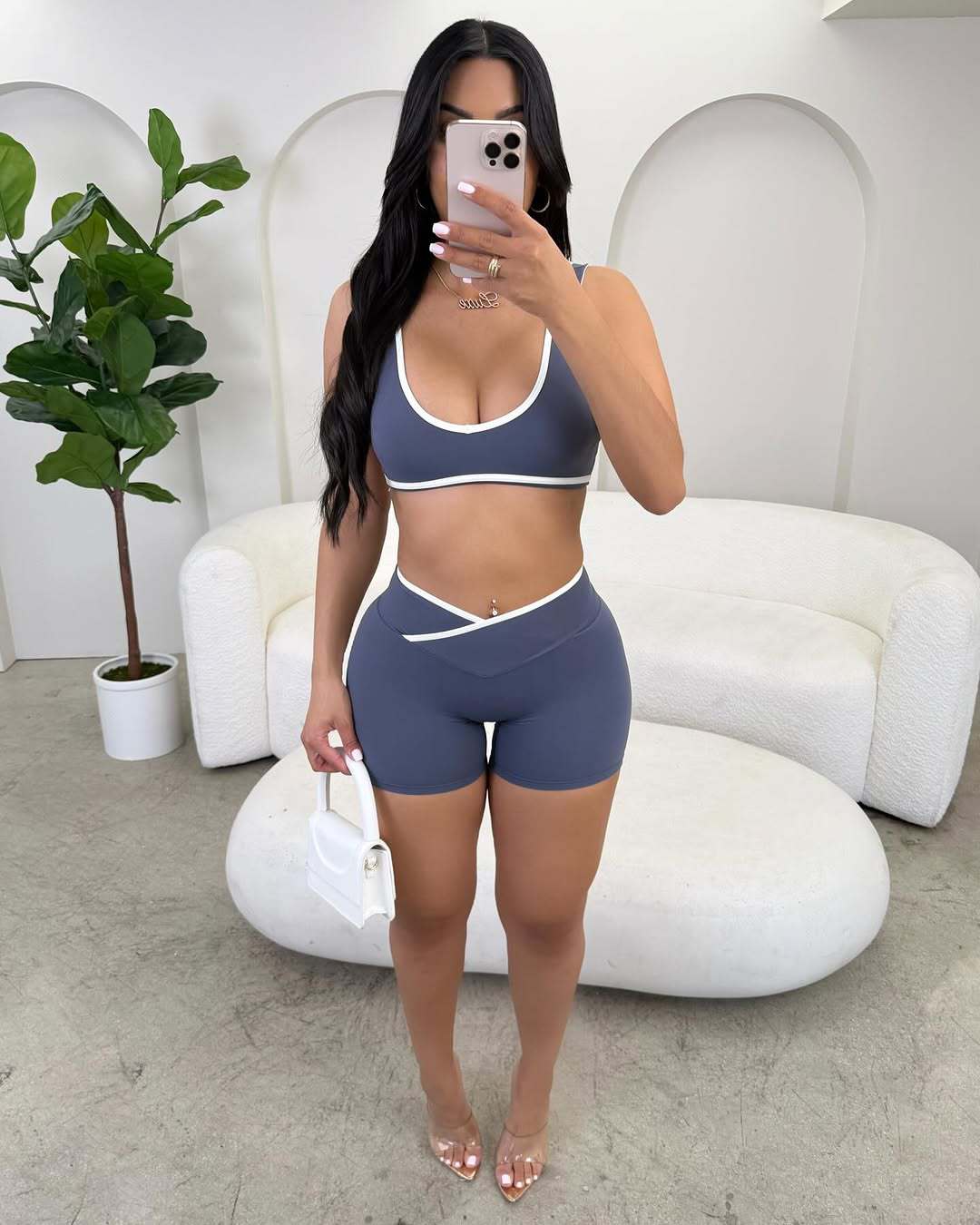 STYLISH LADY Contrast Trim Yog - đánh giá và giá Yoga Fitness Fit Club