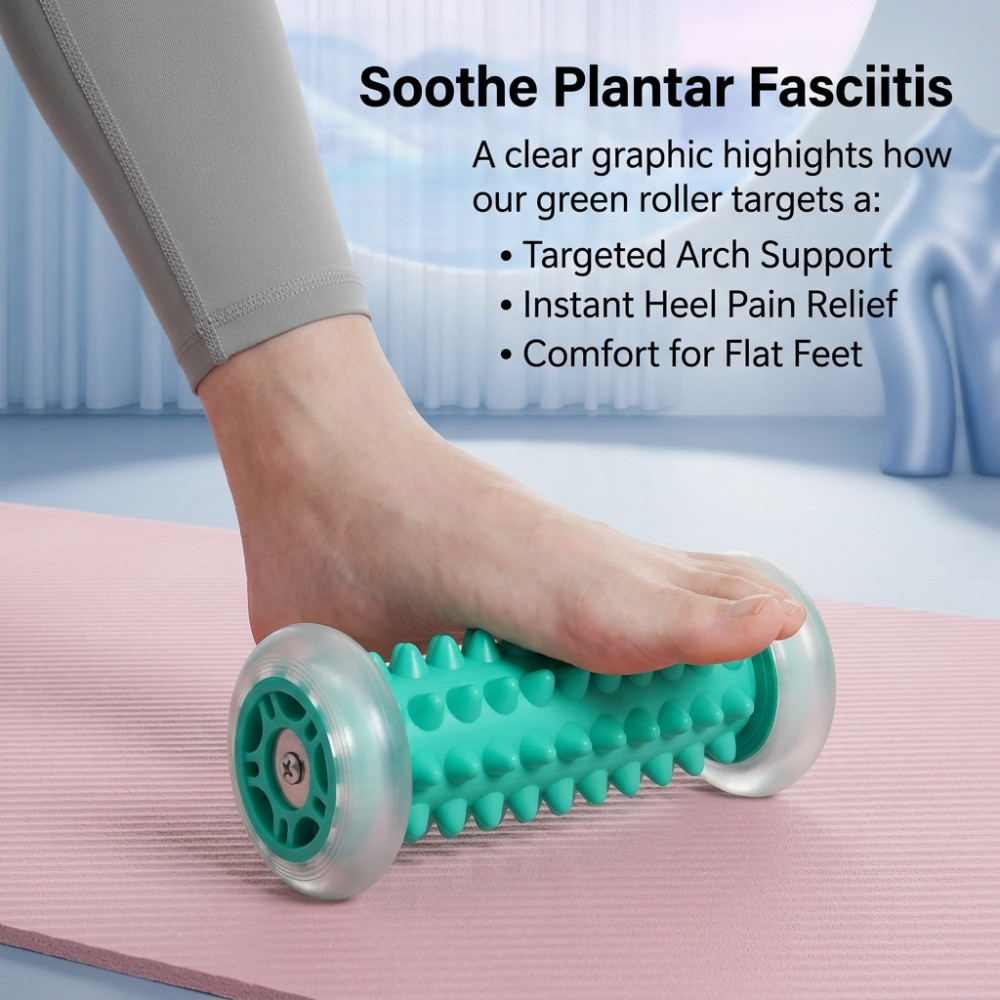Massage Foot Massager Roller M - đánh giá và giá Yoga Fitness World