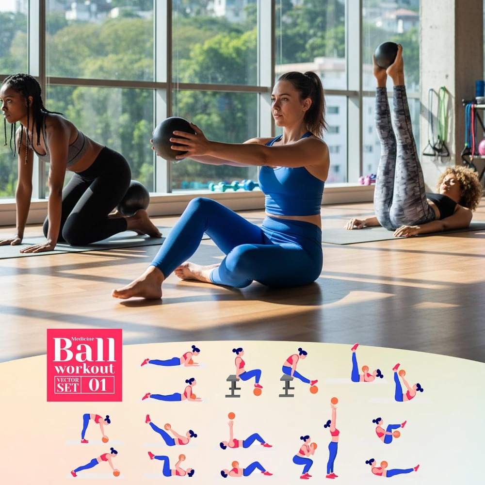20 Pcs 9 Inch Mini Yoga Ball B - đánh giá và giá Yoga Fitness At Home