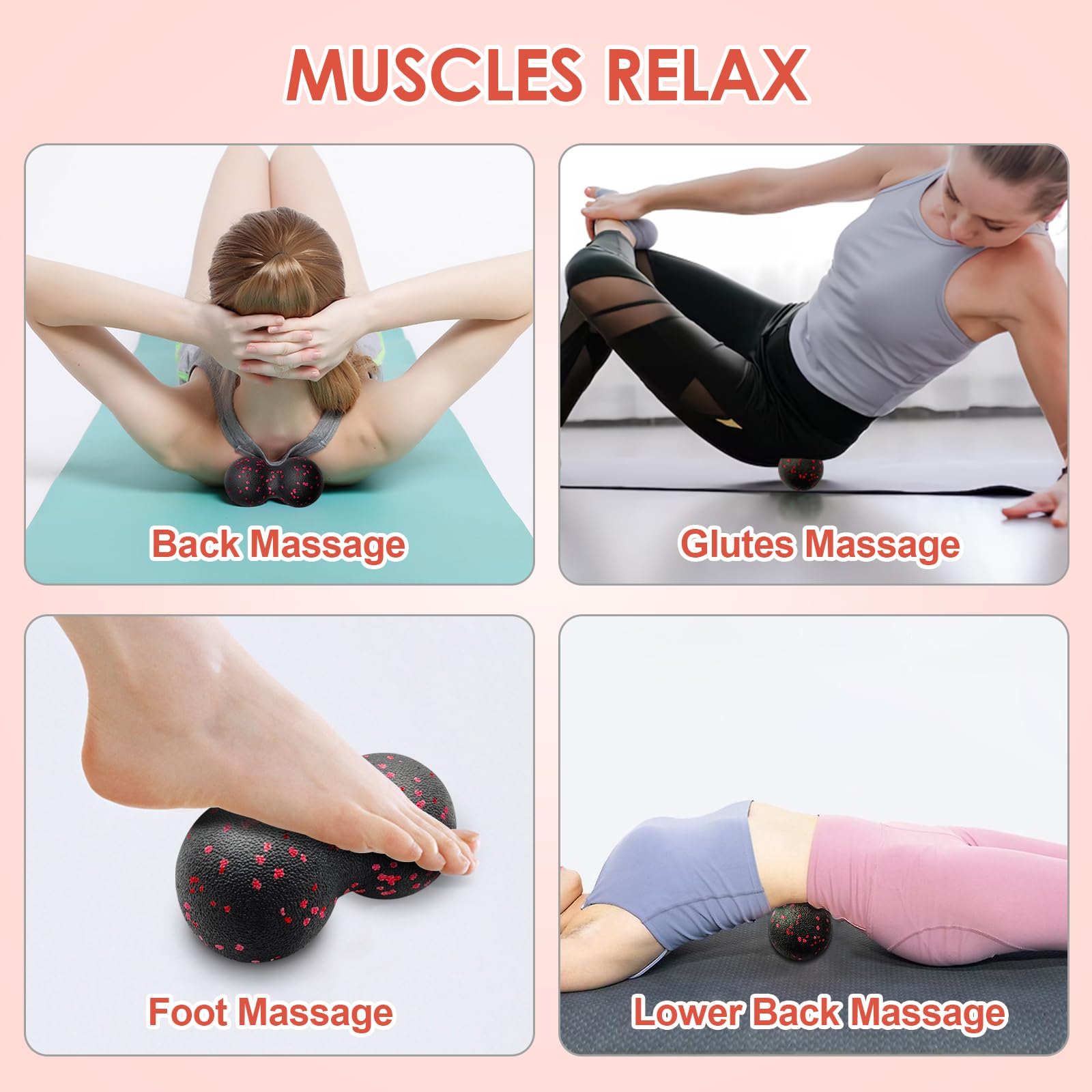 Hollow Yoga Roller Massage Pea - đánh giá và giá Foam Roller