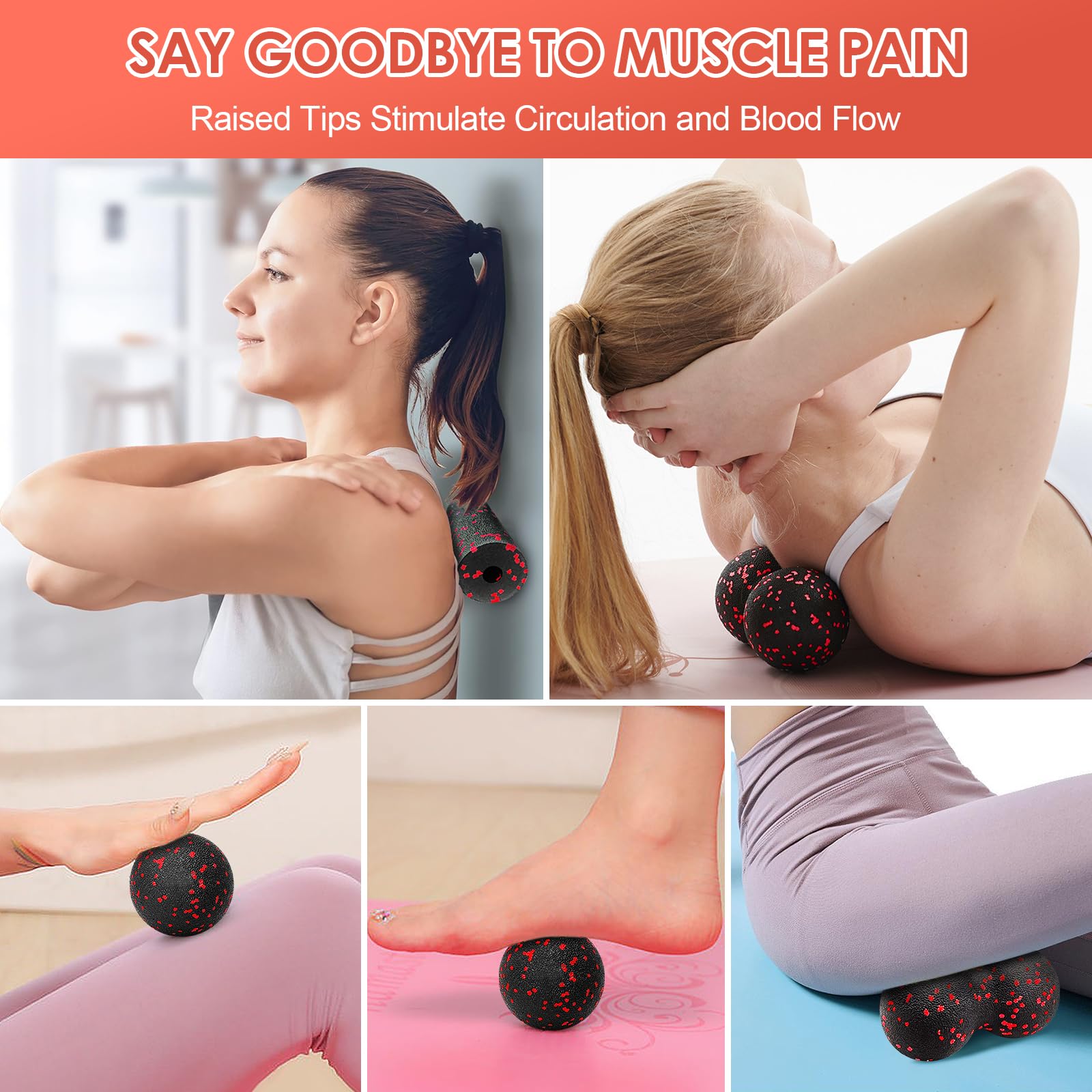 Hollow Yoga Roller Massage Pea - đánh giá và giá Foam Roller