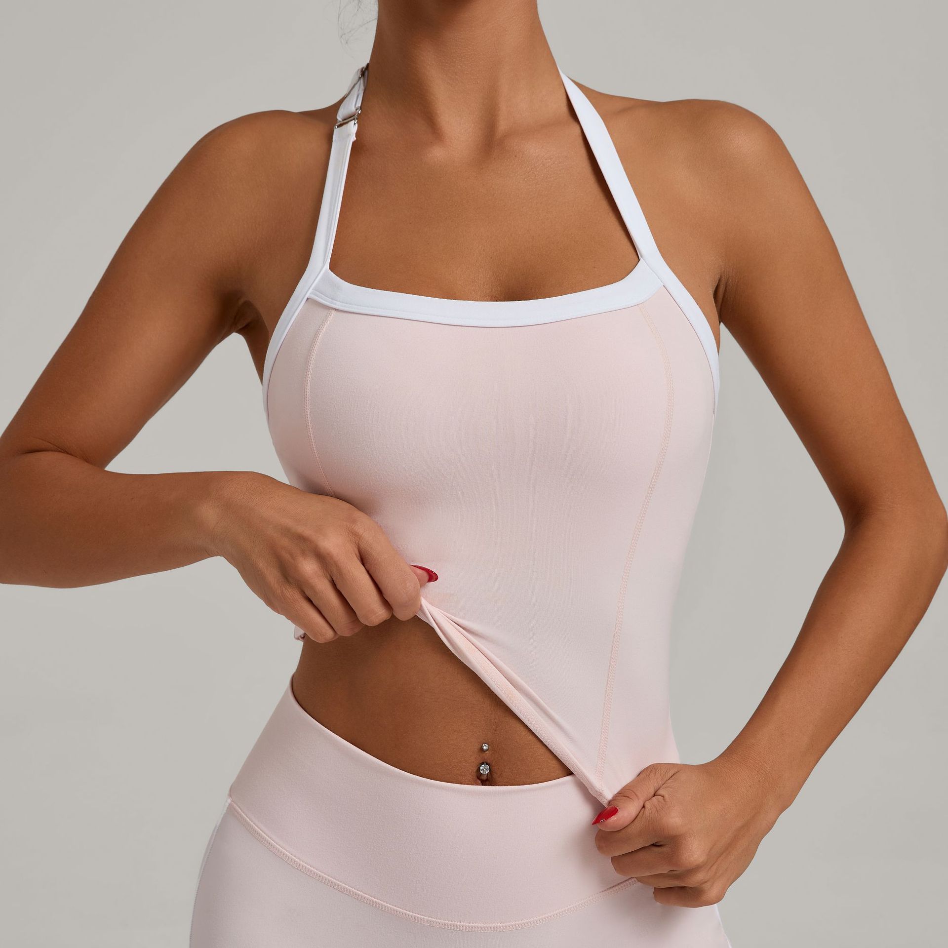 Hanging Neck Top Sports Bra Wo - đánh giá và giá Yoga Blocks