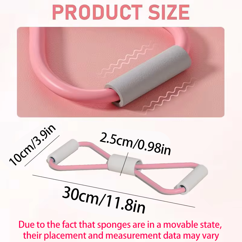 1Pcs Home Gym Elastic Band Por - đánh giá và giá Figure 8 Resistance Band