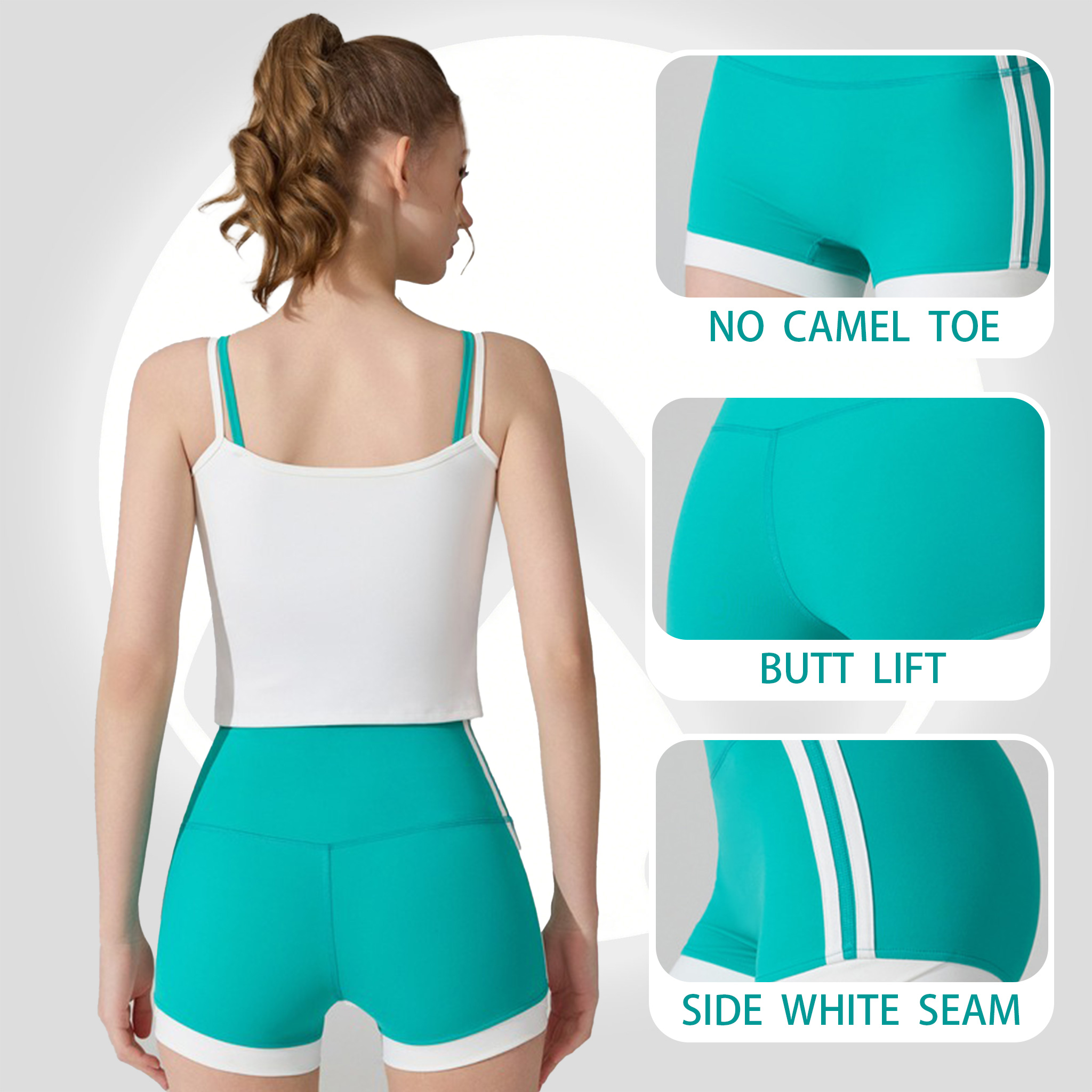 High Waist Peach Lifting Thigh - đánh giá và giá Yoga Blocks