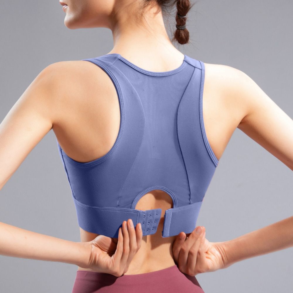 Solid Color I-shaped Sports Br - đánh giá và giá Fitness Yoga Youth