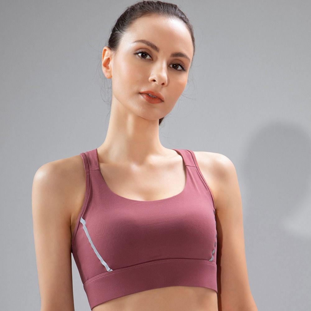 Solid Color I-shaped Sports Br - đánh giá và giá Fitness Yoga Youth