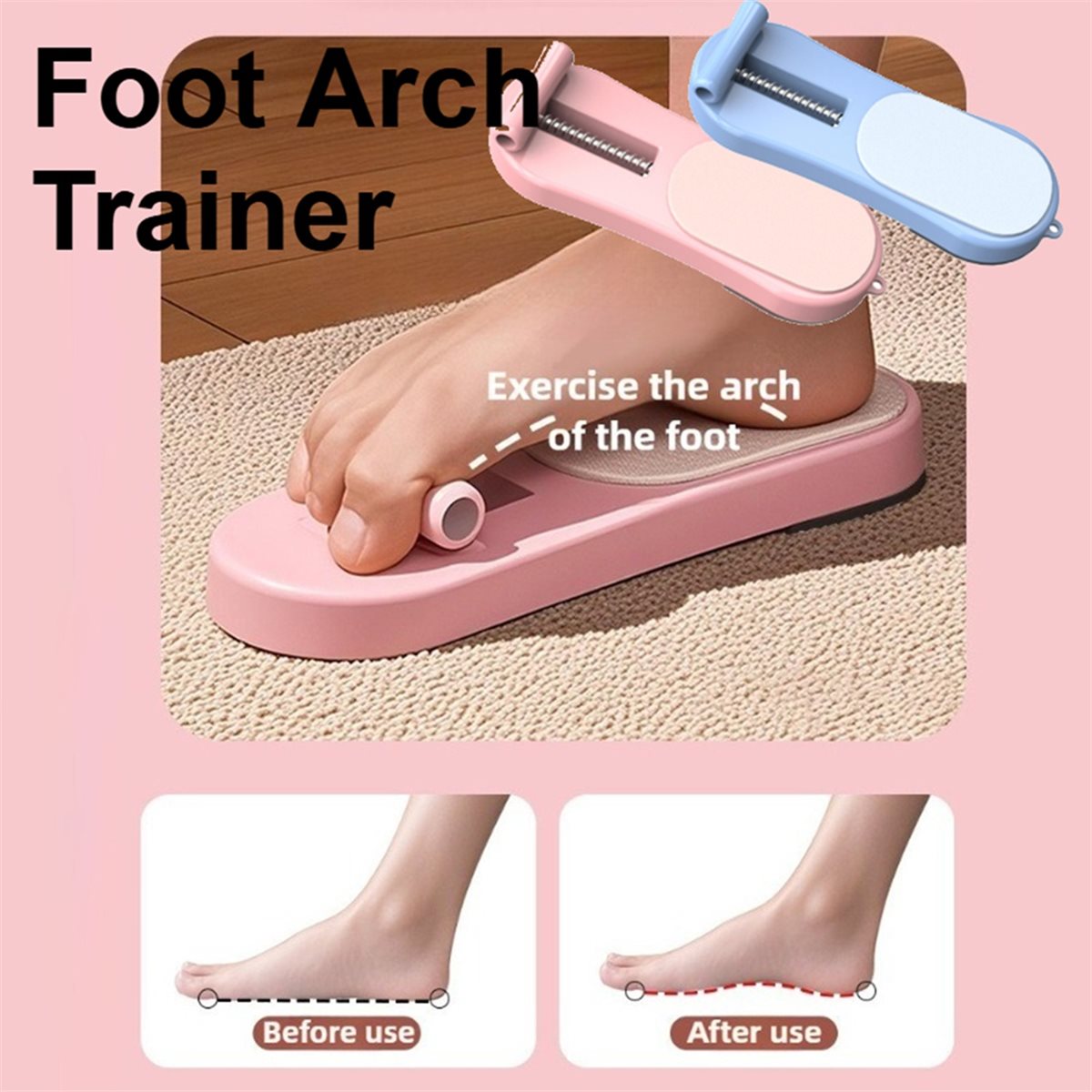 [NEW] Foot Arch Trainer Anti S - đánh giá và giá Yoga Fitness Toes Arch