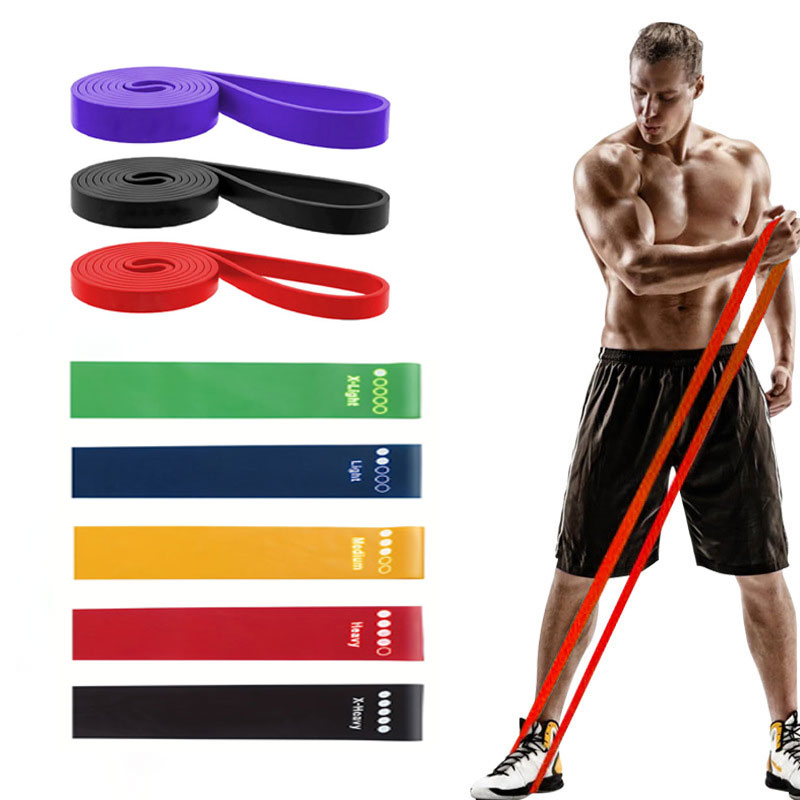 8pcs Latex Tension Band Yoga F - đánh giá và giá Figure 8 Resistance Band