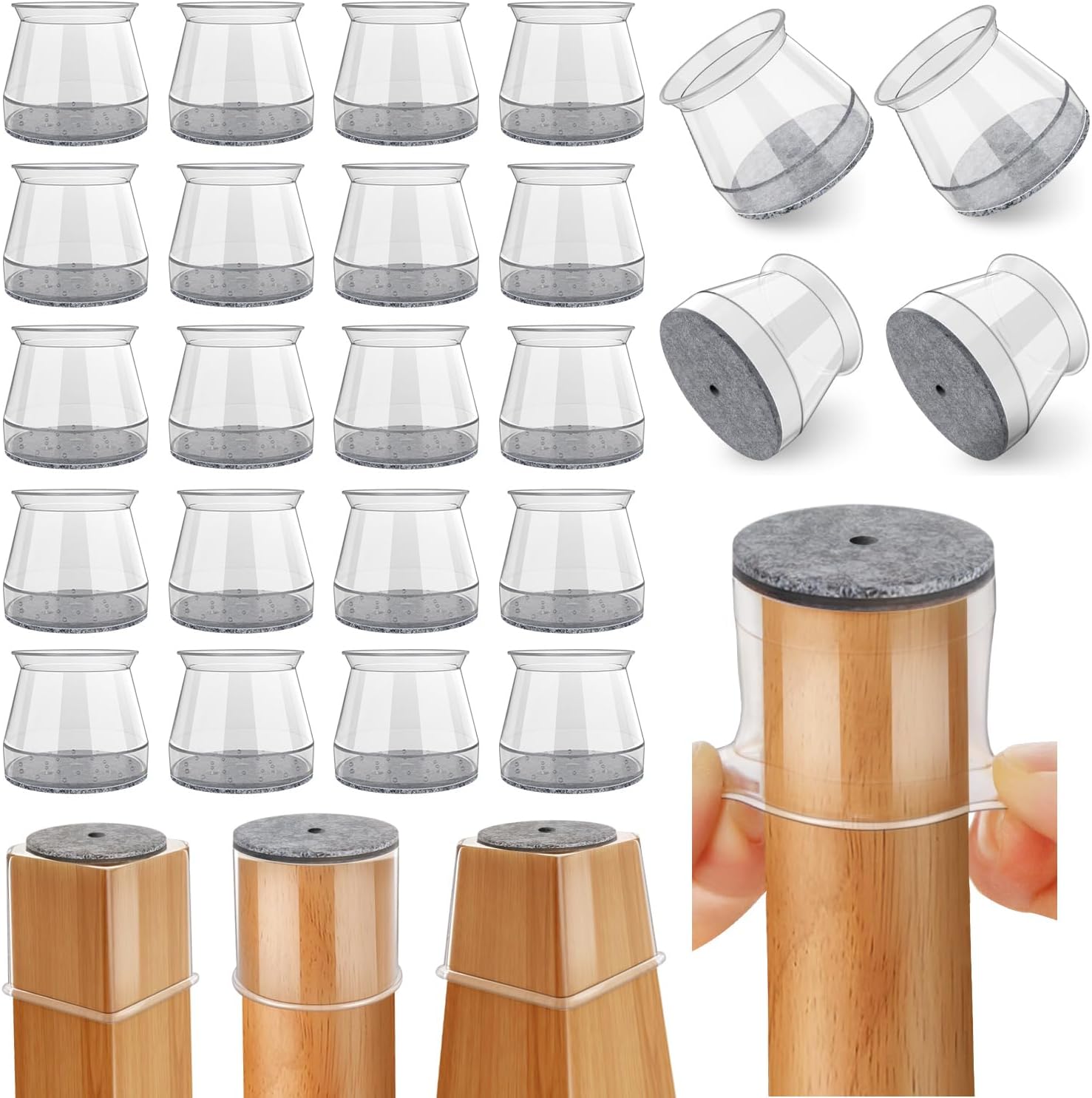 32 Pack Silicone Chair Leg Flo - đánh giá và giá Sit Up Bar Floor