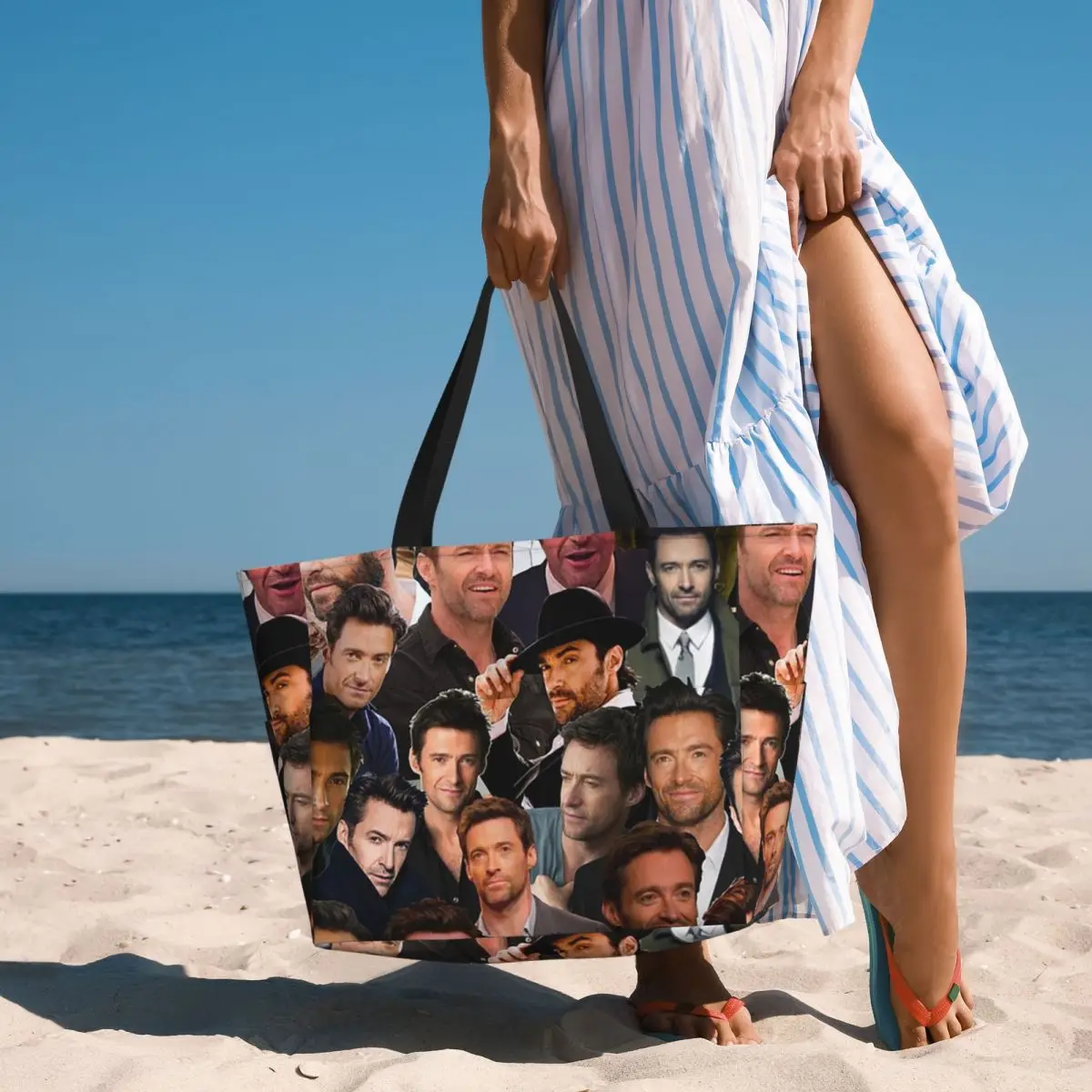 Hugh Jackman Photo Collage Bea - đánh giá và giá Yoga Fitness Gym Photos