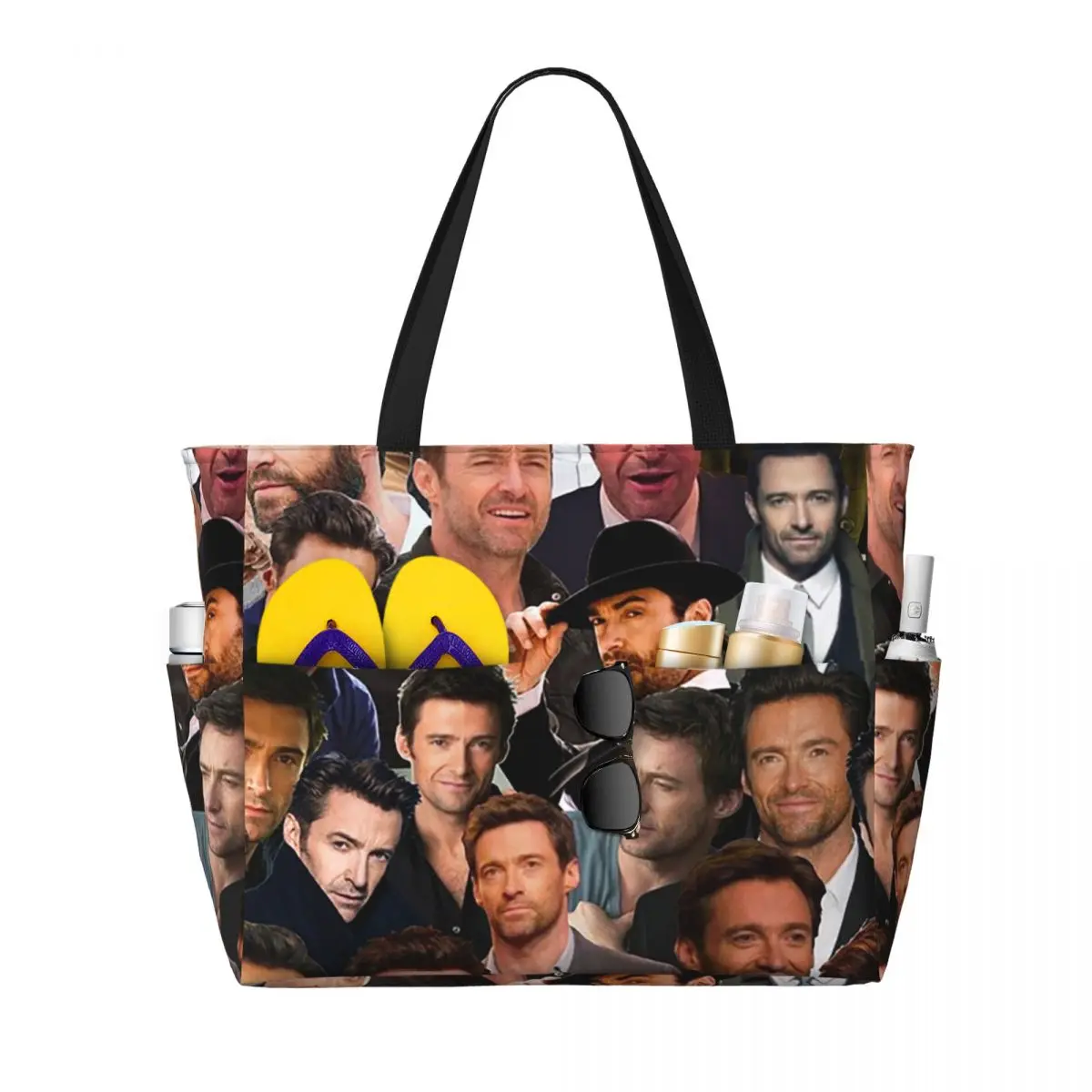 Hugh Jackman Photo Collage Bea - đánh giá và giá Yoga Fitness Gym Photos