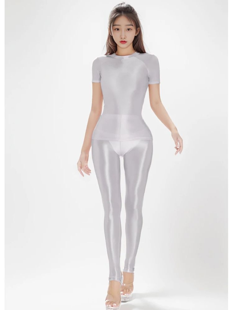 M-XL Glossy Shiny Elastic Shor - đánh giá và giá Yoga Fitness Fit Club