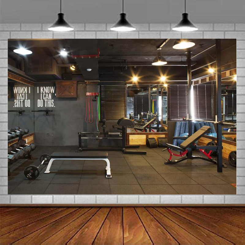 Gym Photography Backdrop Fitne - đánh giá và giá Yoga Fitness Gym Photos