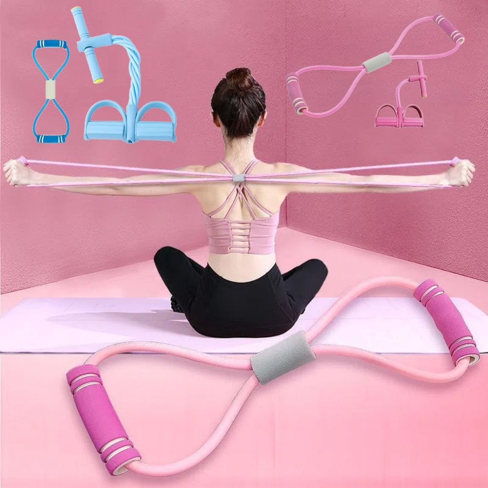 6-Tube Resistance Bands Set TP - đánh giá và giá Yoga Fitness At Home