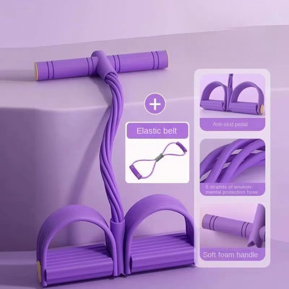6-Tube Resistance Bands Set TP - đánh giá và giá Yoga Fitness At Home