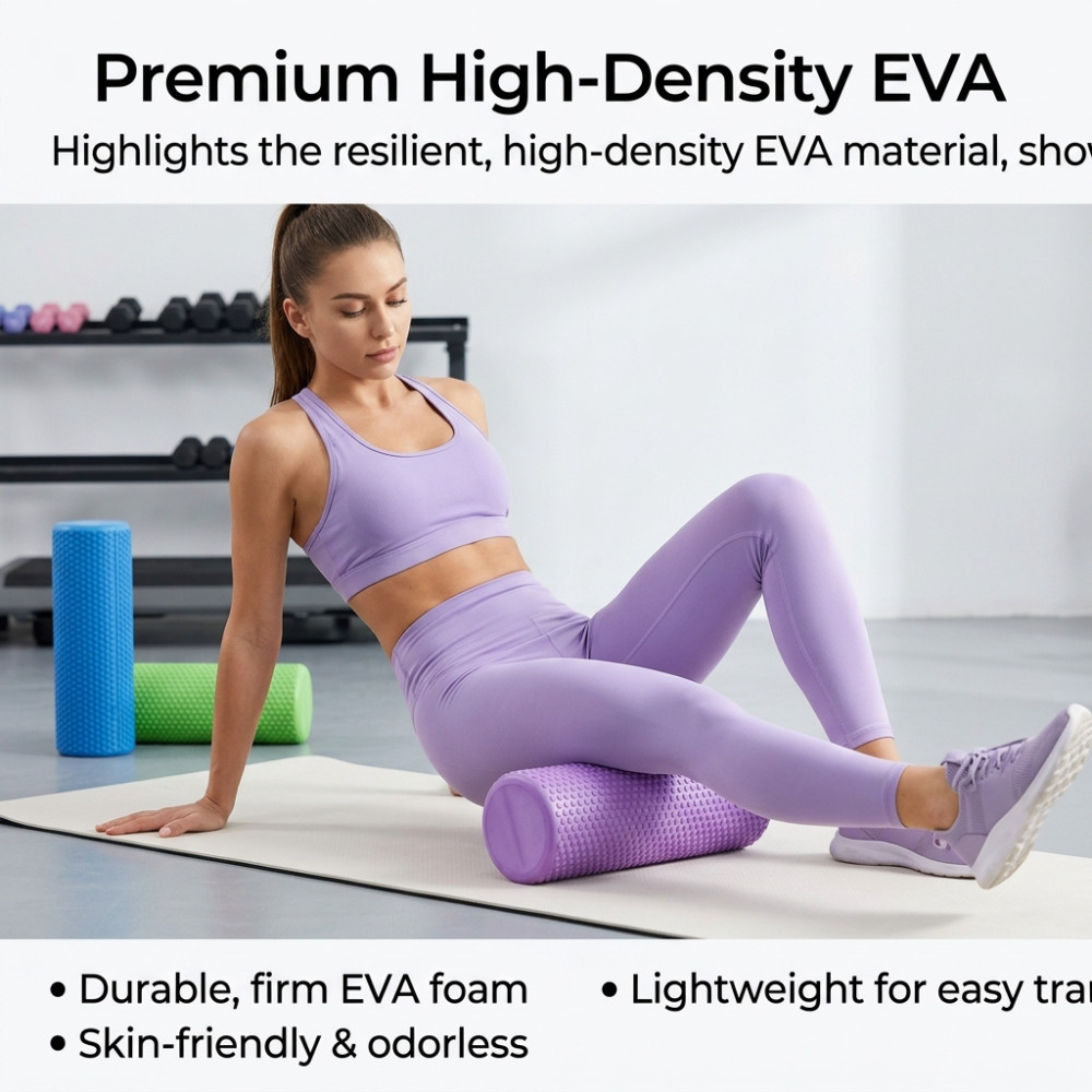 30/45CM Yoga Foam Roller High- - đánh giá và giá Yoga Fitness World
