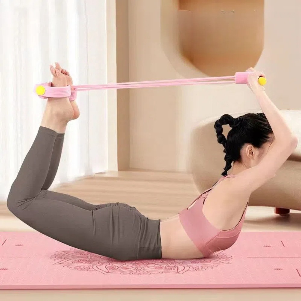 6-Tube Resistance Bands Set wi - đánh giá và giá Yoga Fitness At Home