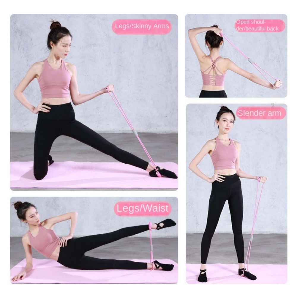 6-Tube Resistance Bands Set wi - đánh giá và giá Yoga Fitness At Home