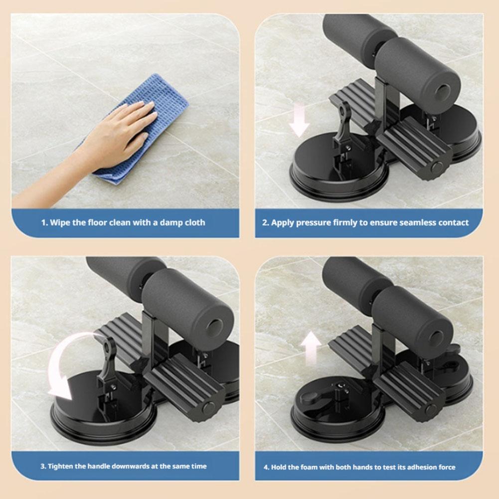 Sit Up Bar Foot Holder with 3  - đánh giá và giá Sit Up Bar Floor