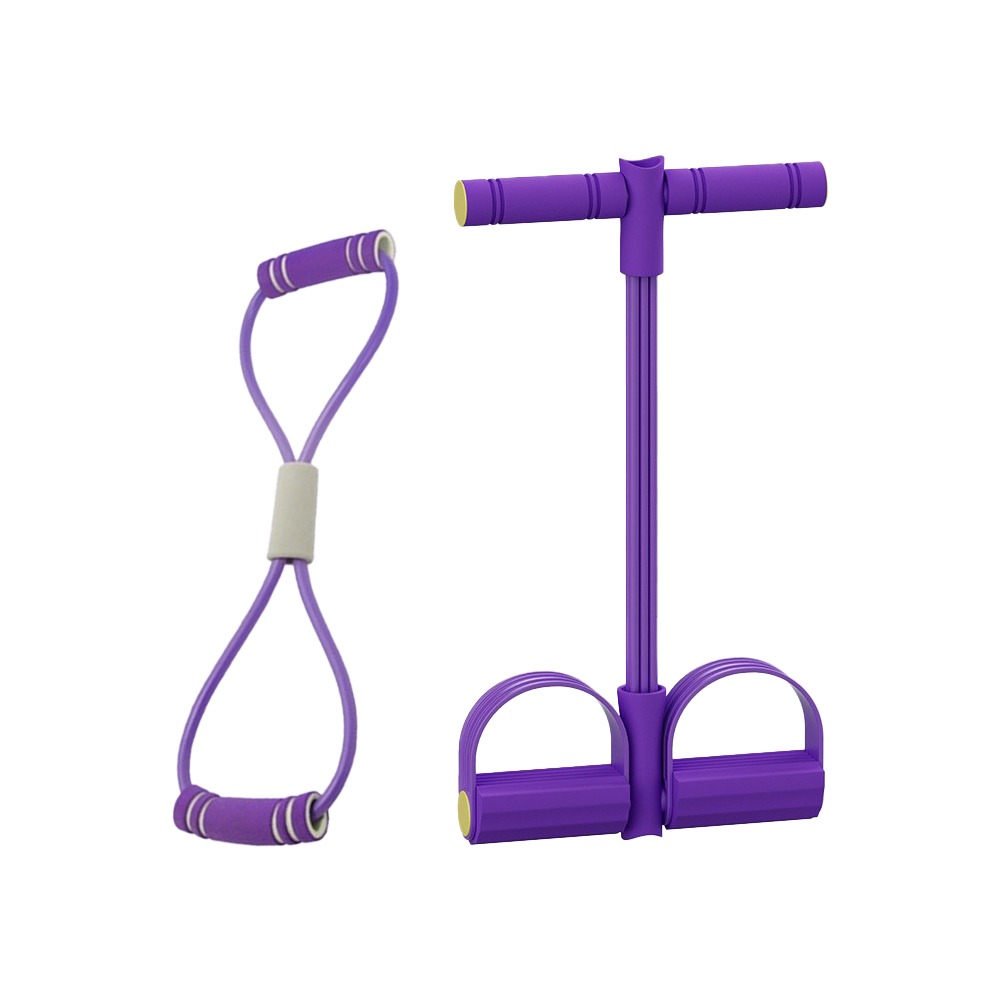 6-Tube Resistance Bands Set TP - đánh giá và giá Yoga Fitness At Home
